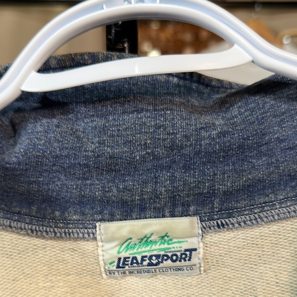 ULTRA RARE VTG Toronto Maple Leafs Circa 1931 Classic Blue and Gray Sweater - Picture 5 of 13